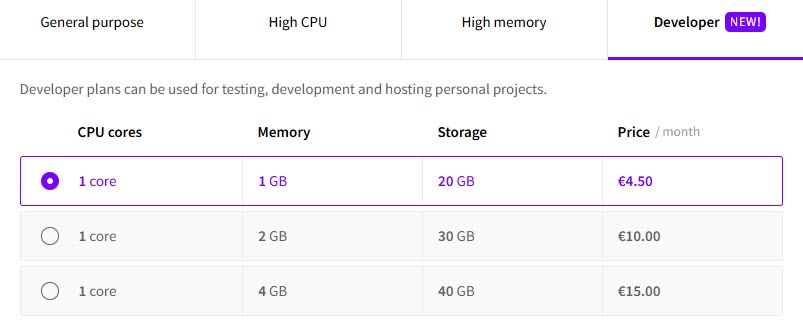 Cloud VPS UpCloud