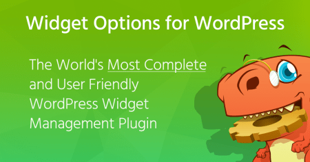 Extended Widget Options – WordPress Widget Control