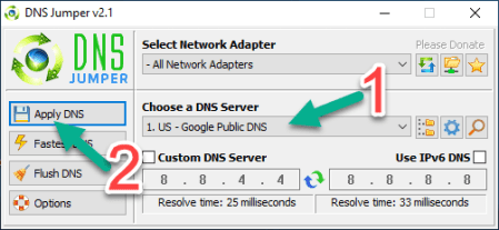 Dns Jumper v2.1