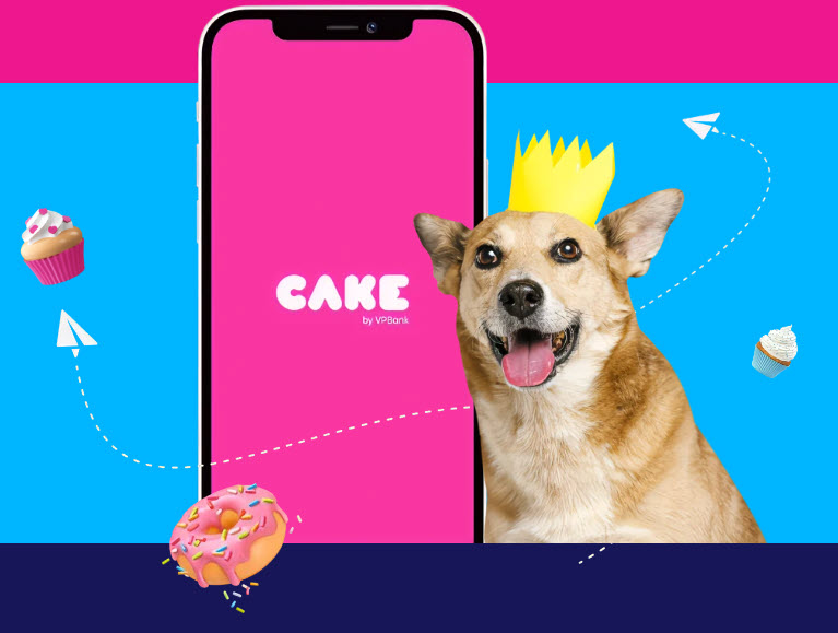 Đăng Kí Thẻ ảo Với Cake By Vpbank