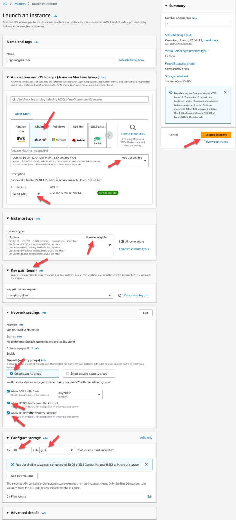 Amazon Ec2 Hong Kong Free Tier