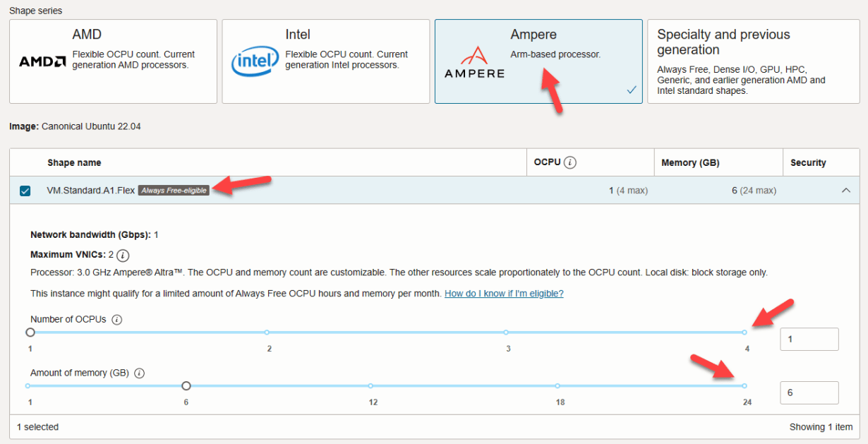 Xử lý Oracle Out of capacity