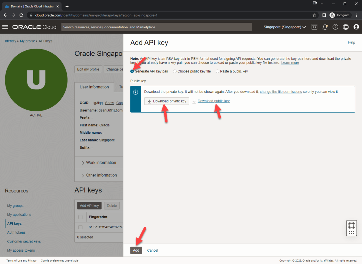 Xử lý Oracle Out of capacity